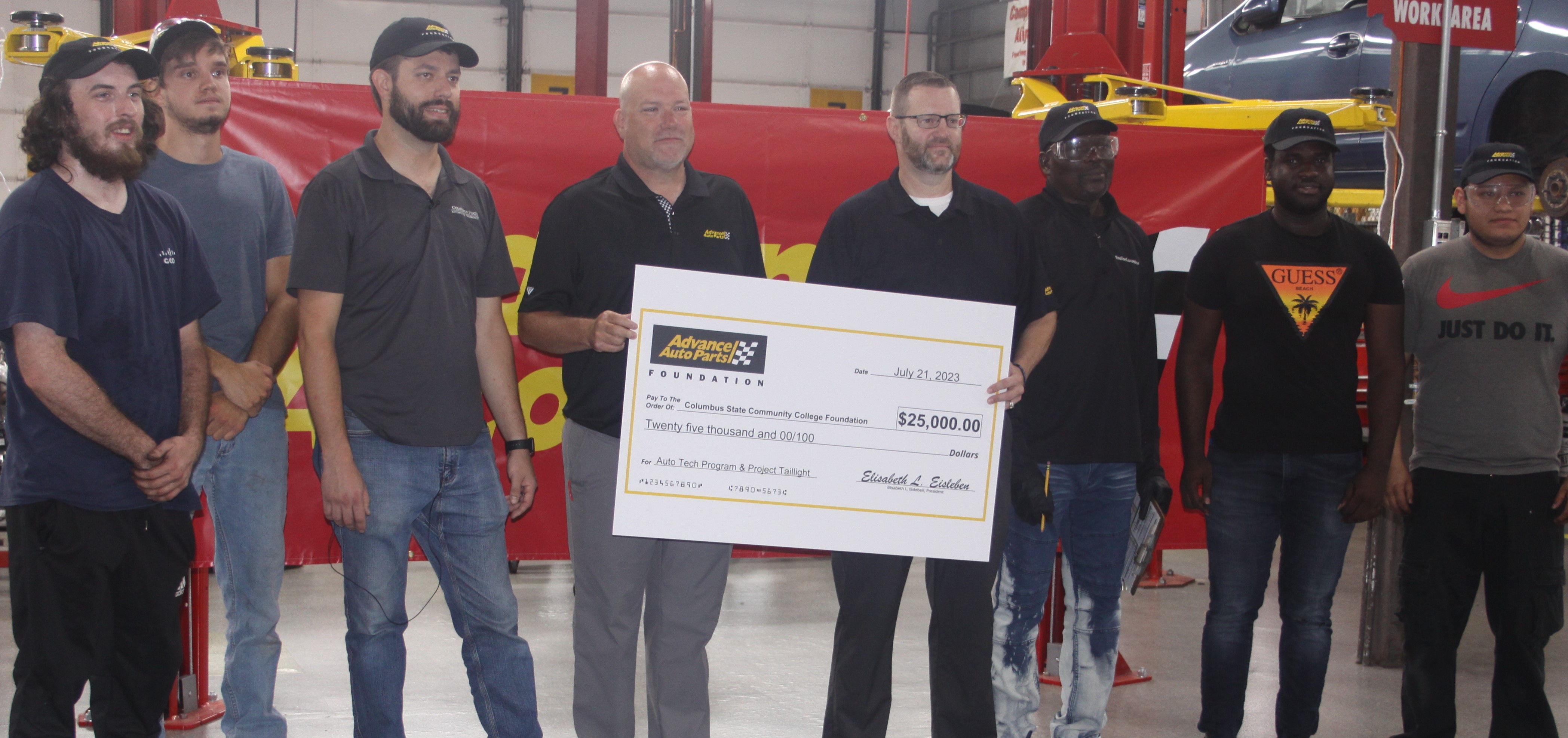 Advance Auto Parts Foundation makes 25,000 donation Columbus State Community College